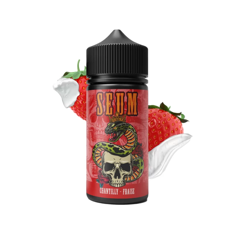 Chantilly Fraise 100ml Seum by Bobble