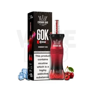 Crown Bar E-Hose X 60K 0.6% by Al Fakher