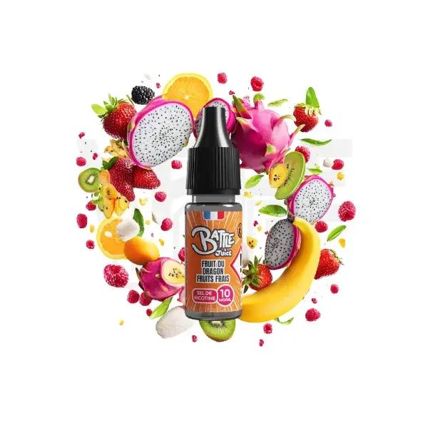Fruit du Dragon Fruits Frais Salt 10ml Battle Juice by Bobble
