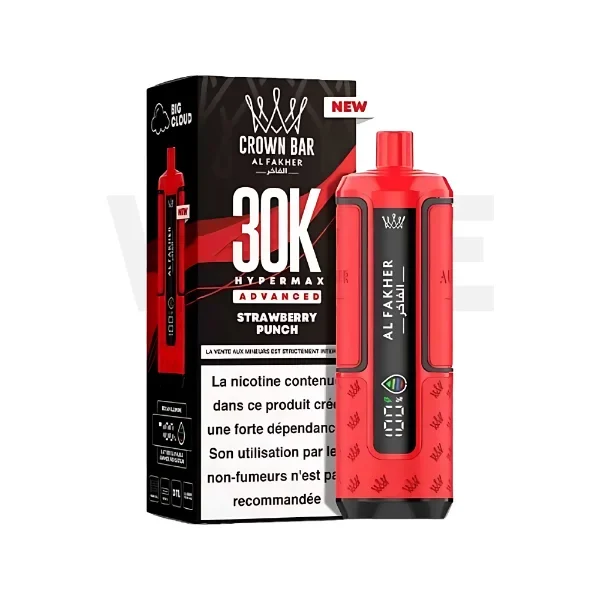 HyperMax Crown Bar 30K 0.6% by Al Fakher