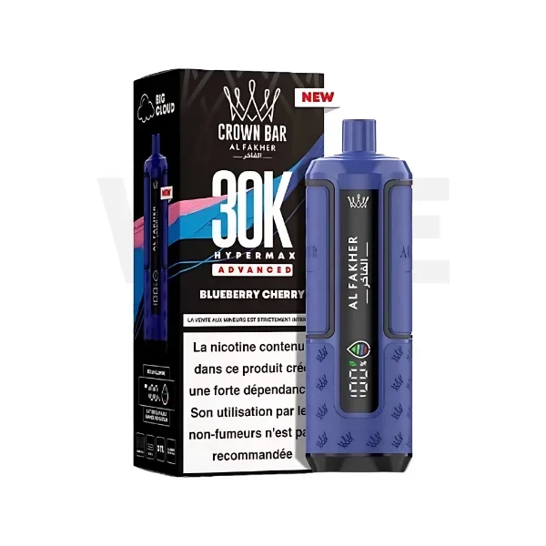 HyperMax Crown Bar 30K 0.6% by Al Fakher