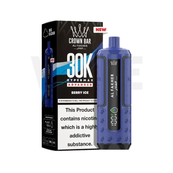 HyperMax Crown Bar 30K 0.6% by Al Fakher