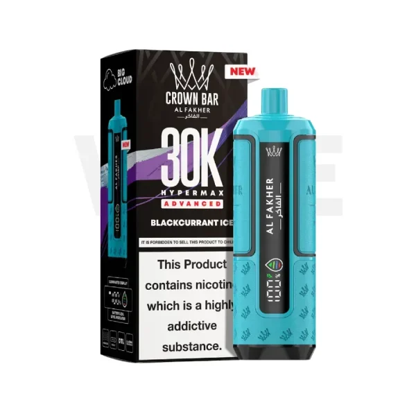 HyperMax Crown Bar 30K 0.6% by Al Fakher