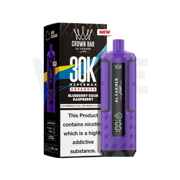 HyperMax Crown Bar 30K 0.6% by Al Fakher