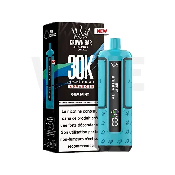 HyperMax Crown Bar 30K 0.6% by Al Fakher