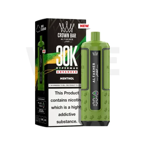 HyperMax Crown Bar 30K 0.6% by Al Fakher