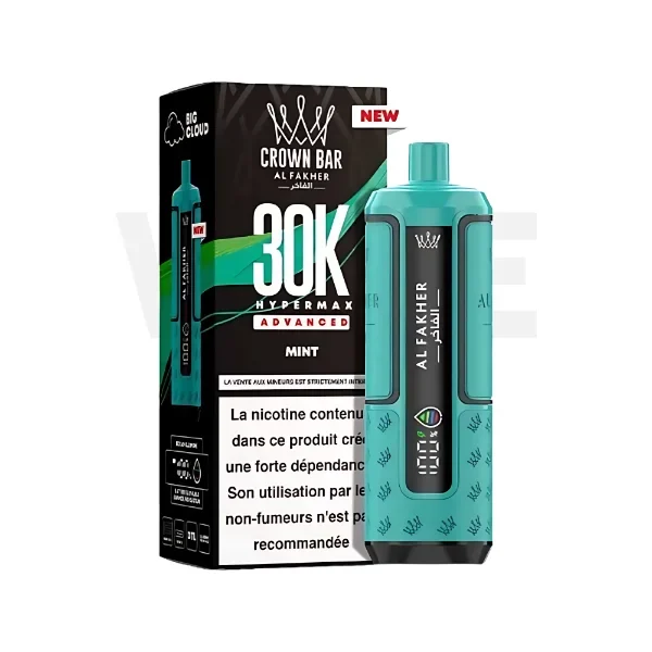HyperMax Crown Bar 30K 0.6% by Al Fakher