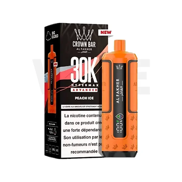 HyperMax Crown Bar 30K 0.6% by Al Fakher