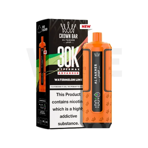 HyperMax Crown Bar 30K 0.6% by Al Fakher
