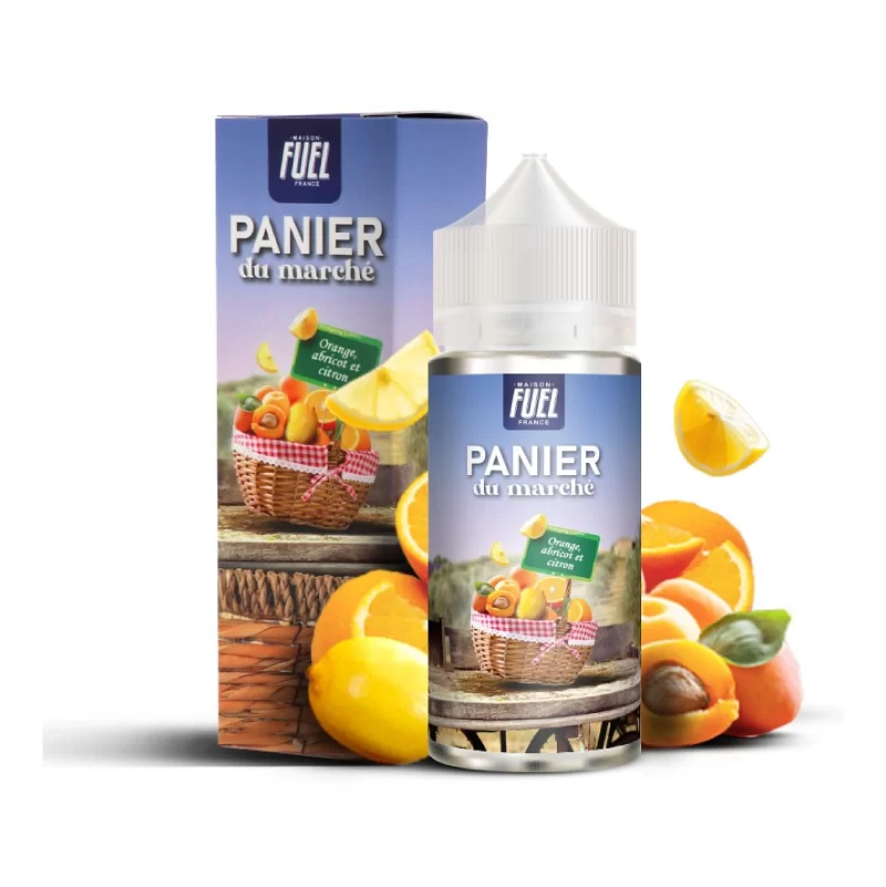 Orange Abricot et Citron 100ml Panier du marché by Maison Fuel