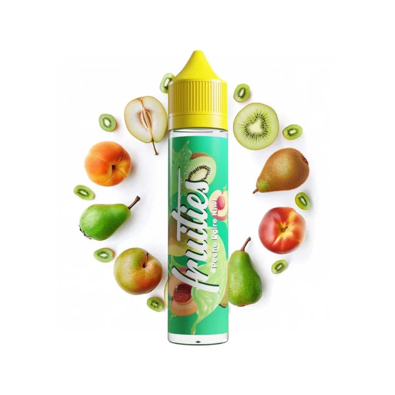 Pêche Poire Kiwi 50ml Fruities by Bobble
