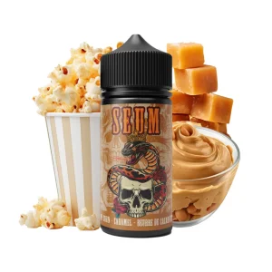 Pop Corn Caramel Beurre de Cacahuète 100ml Seum by Bobble