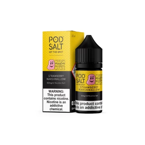 Strawberry Marshmallow 30ml Fusions by Pod Salt