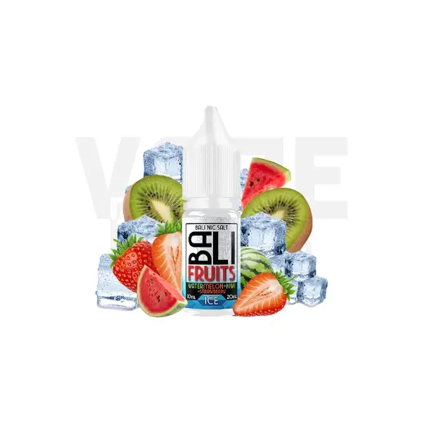 Watermelon Kiwi Strawberry Ice Salt 10ml Bali Juice by Kings Crest