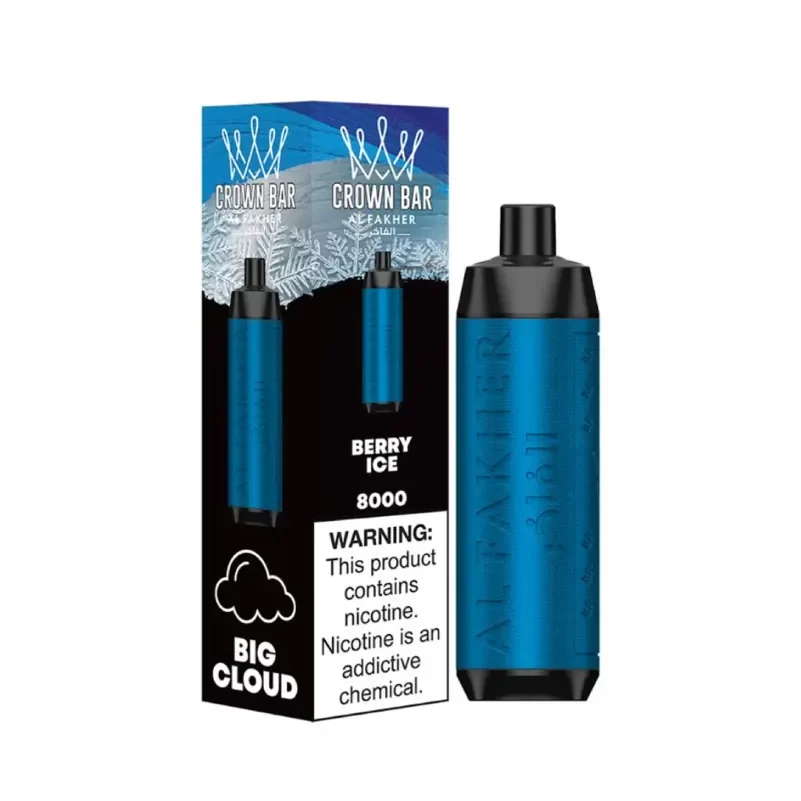 Berry Ice - Crown Bar 8K 0.5% by Al Fakher