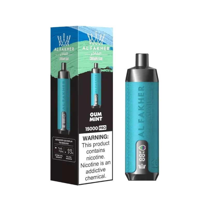 Gum MInt - Crown Bar 15K 0.5% by Al Fakher