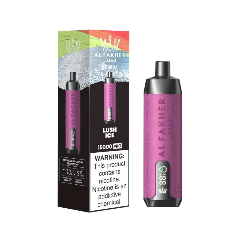 Lush Ice - Crown Bar 15K 0.5% by Al Fakher