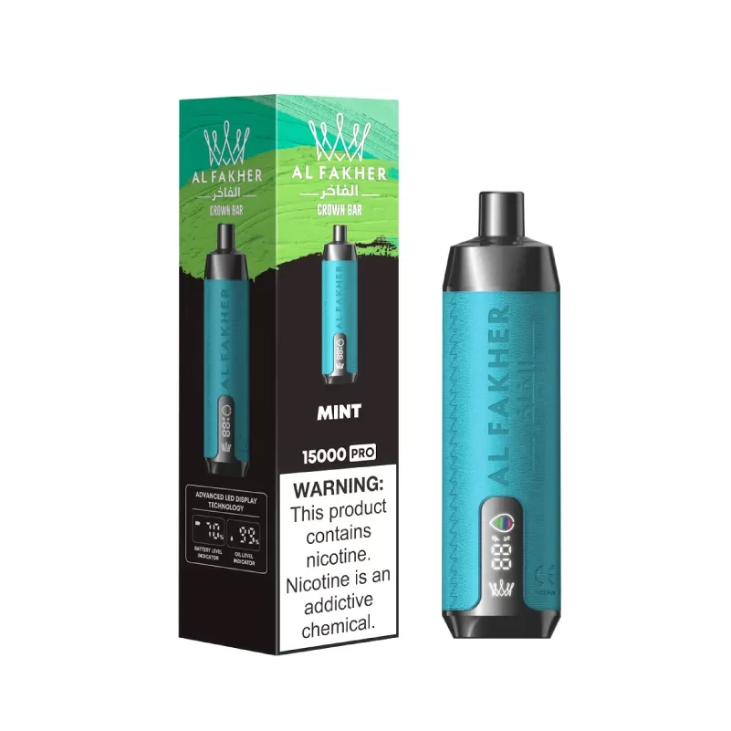 Mint - Crown Bar 15K 0.5% by Al Fakher