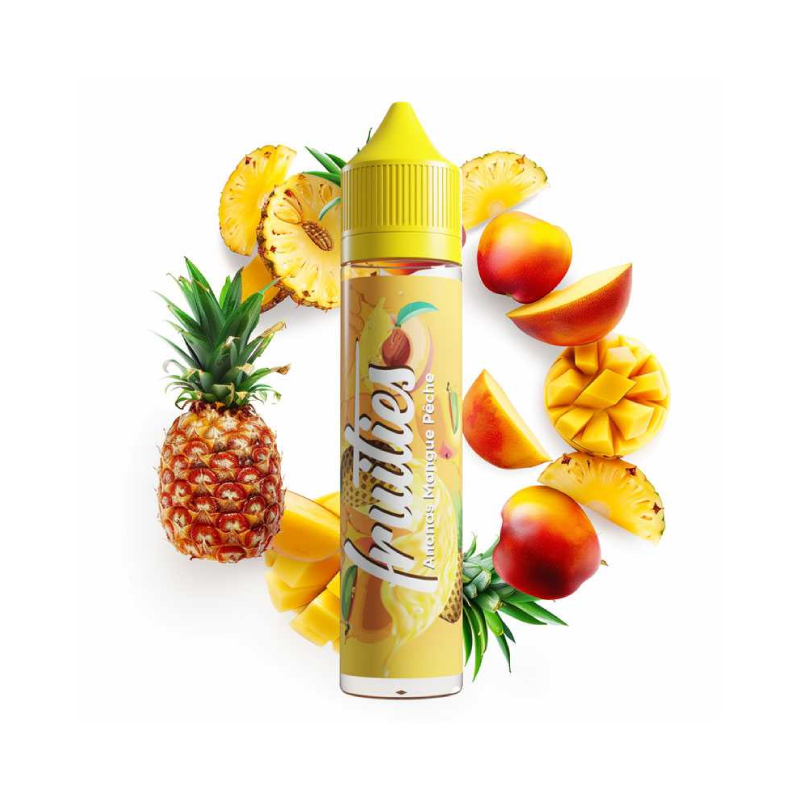 Ananas Mangue Pêche 50ml Fruities