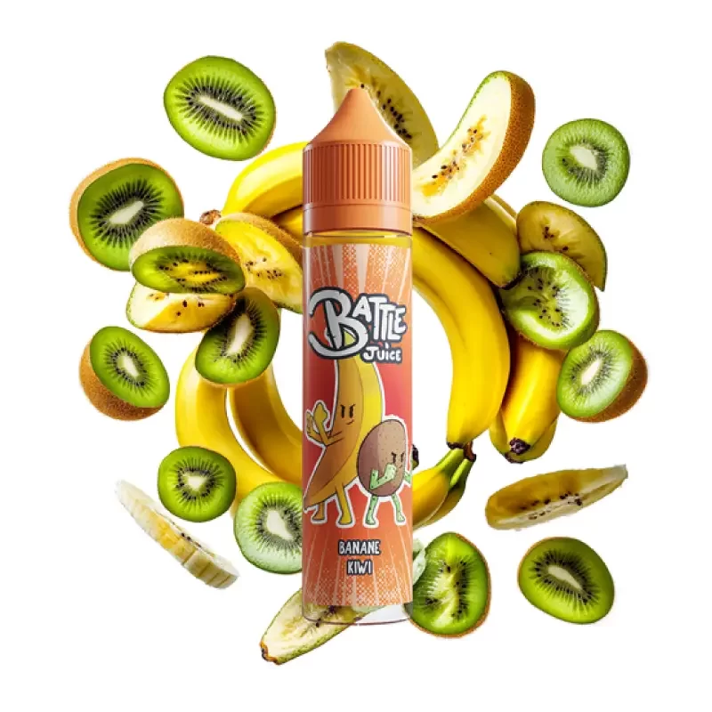 Banane Kiwi 50ml Battle Juice by Bobble