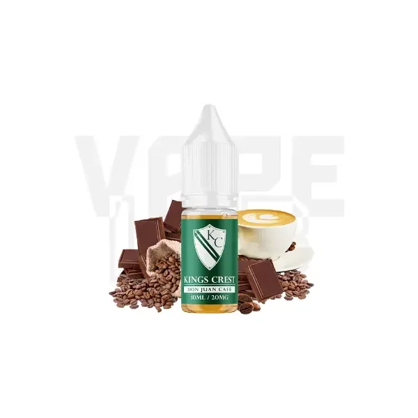 Don juan cafe salt 10ml by kings crest