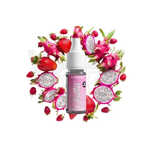 Fraise fruit du dragon salt 10ml fruities by bobble