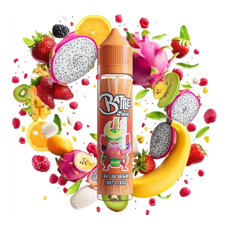 Fruit du Dragon Fruits Frais 50ml Battle Juice by Bobble