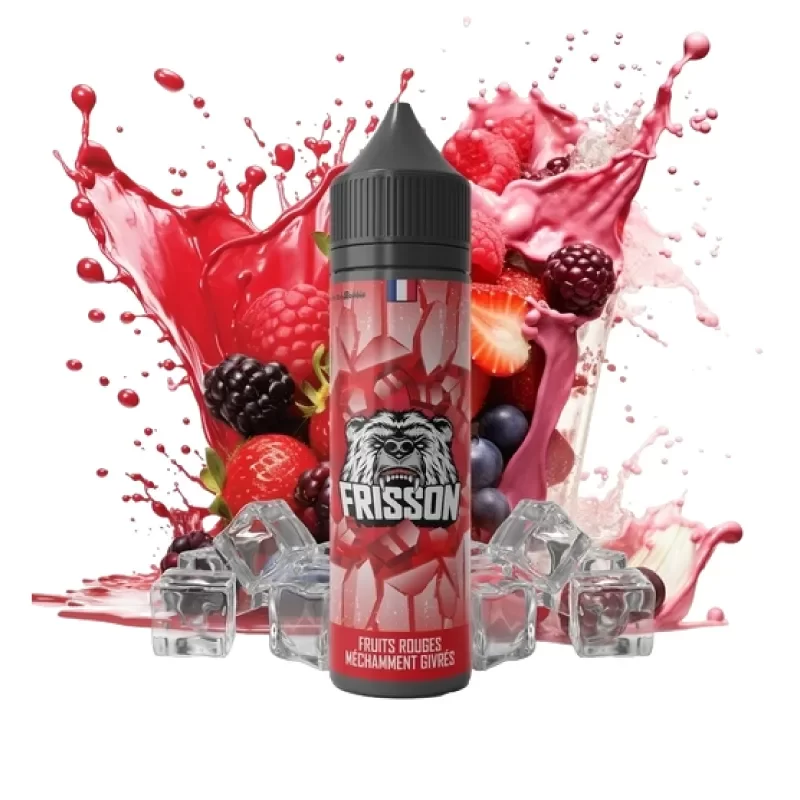 Fruits Rouges Méchamment Givrés 50ml Frisson by Bobble