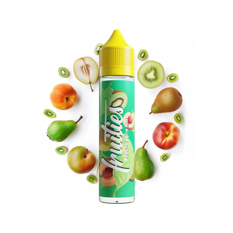 Pêche Poire Kiwi 50ml Fruities