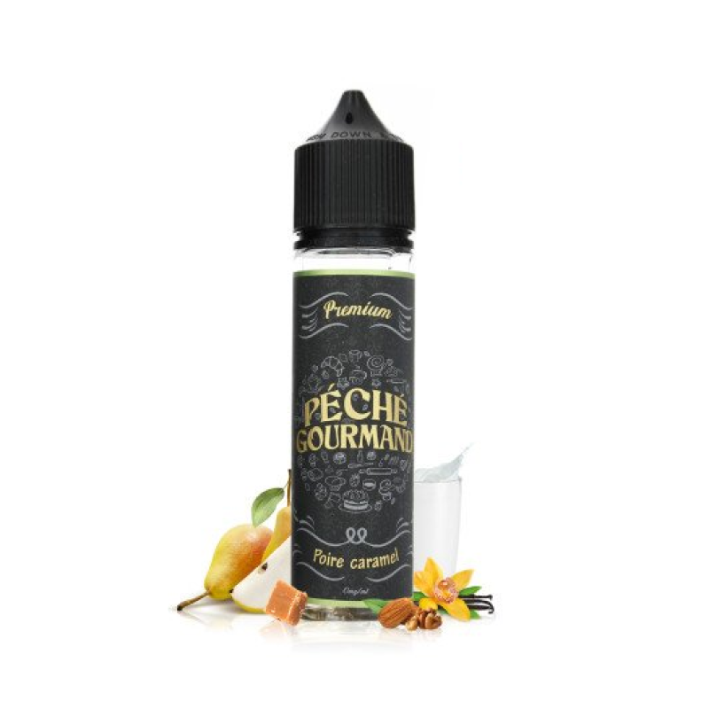 Poire Caramel 50ml Péché Gourmand