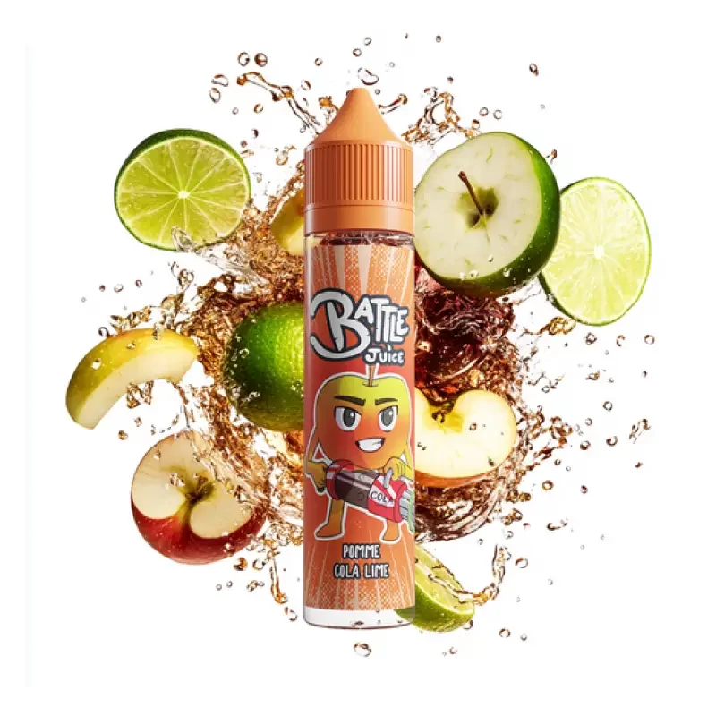Pomme Cola Lime 50ml Battle Juice by Bobble
